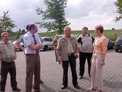 Staatssekretärin Frau Friedlinde Gurr-Hirsch
zu Besuch in der Zuchtanlage des Kleintierzuchtvereins Obergimpern